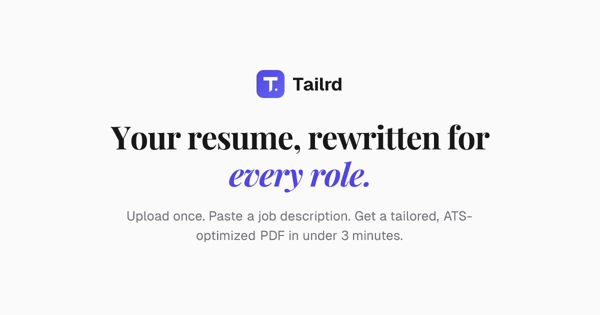 Tailrd